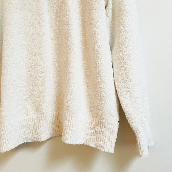 Ivory Chenille Sweater - NWOT La Vie en Rose - Picture 8 of 11